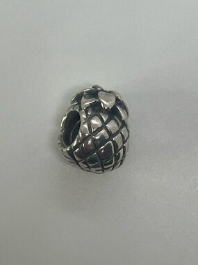Pandora 925 ALE Pineapple Fruit Sterling Silver Charm Bead | 790363
